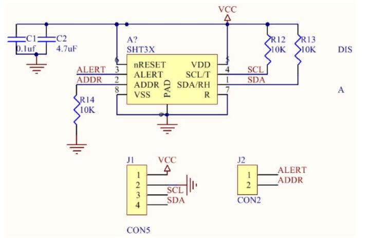 SHT3x Schematics